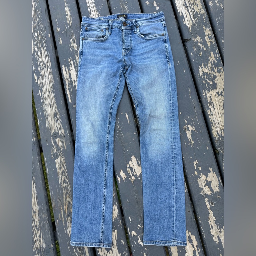 Jack & Jones Slim Fit Jeans in Blue Denim